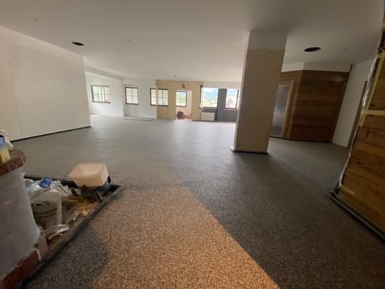 Steinteppich Epoxyharz